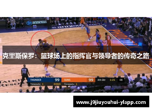 克里斯保罗：篮球场上的指挥官与领导者的传奇之路
